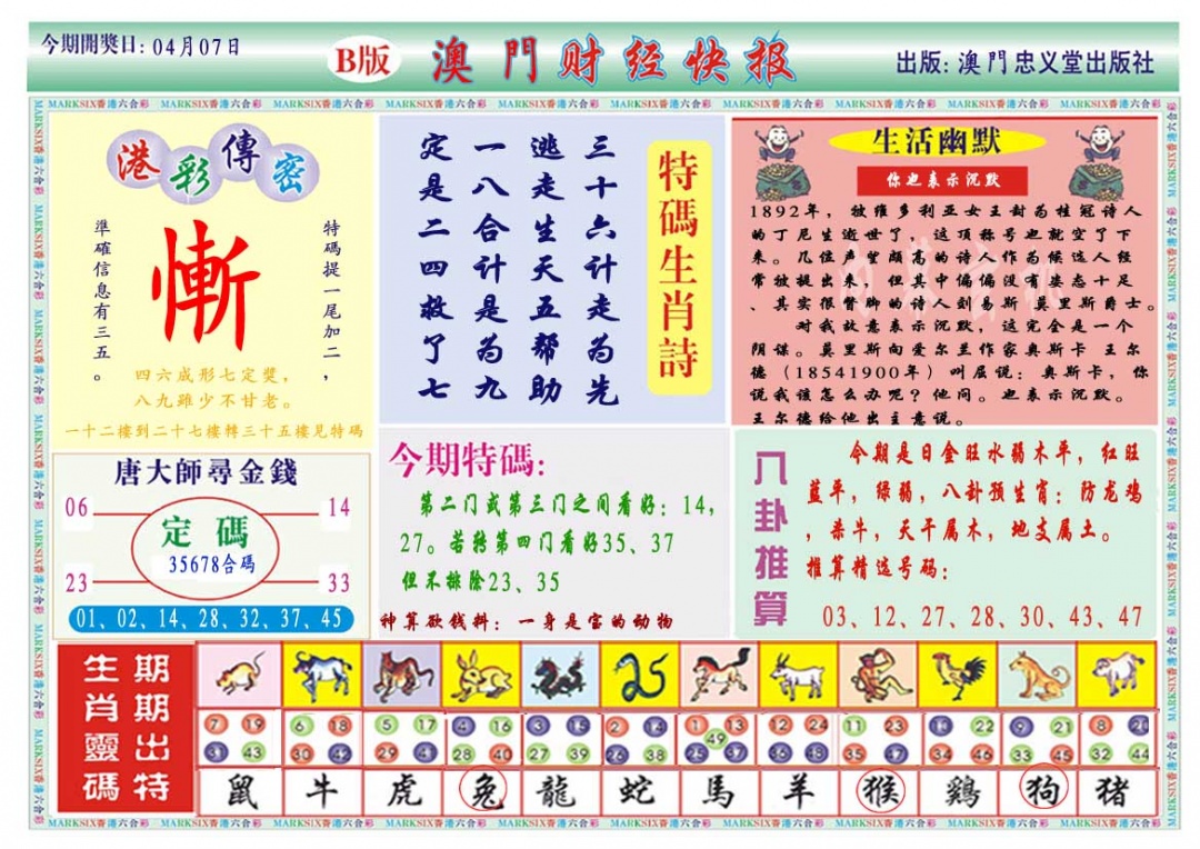 097期财经快报B[图]