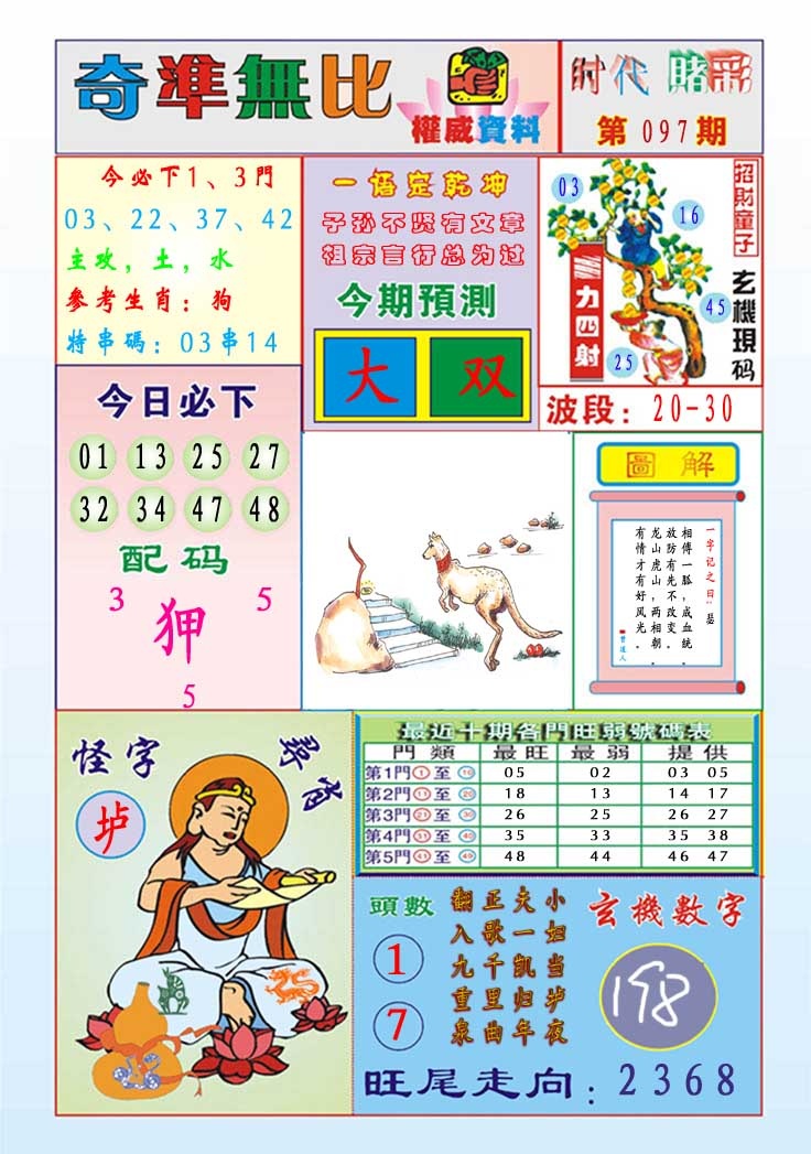 097期奇准无比[图]